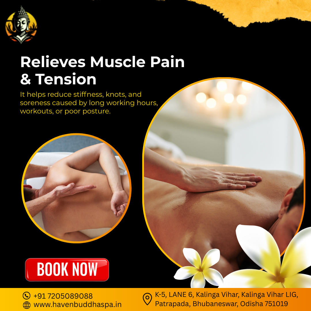 Relieves Muscle Pain & Tension