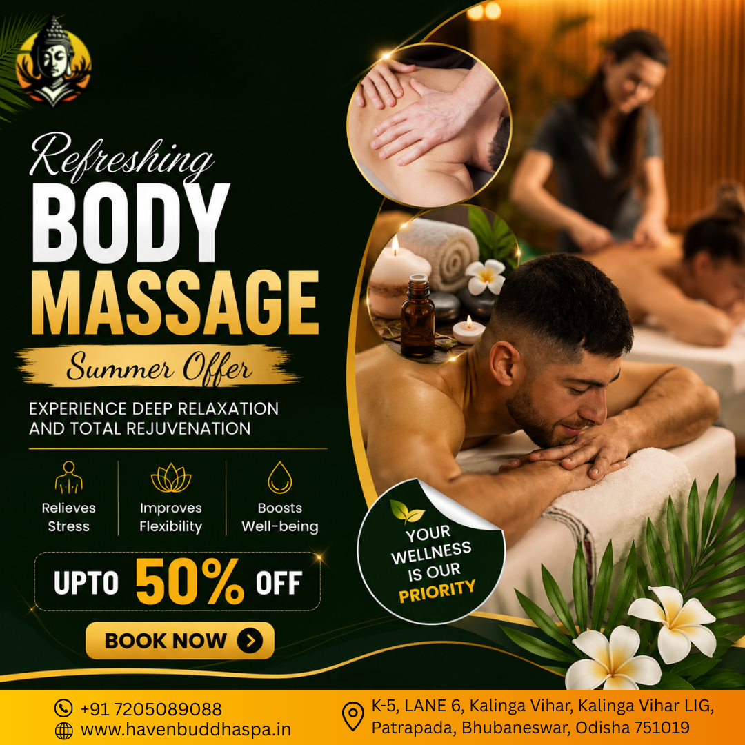 refreshing body massage